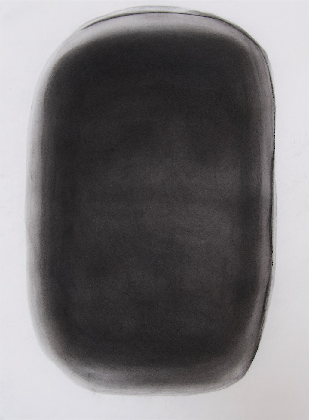  Black thing, 2021 (charcoal, 60 x 42 cm)